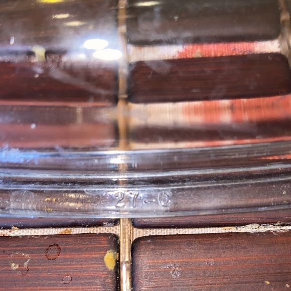 Corning Ware A-10-B 2.5 Liter Casserole with Lid - Blue Floral Basket Pattern - Picture 8 of 8